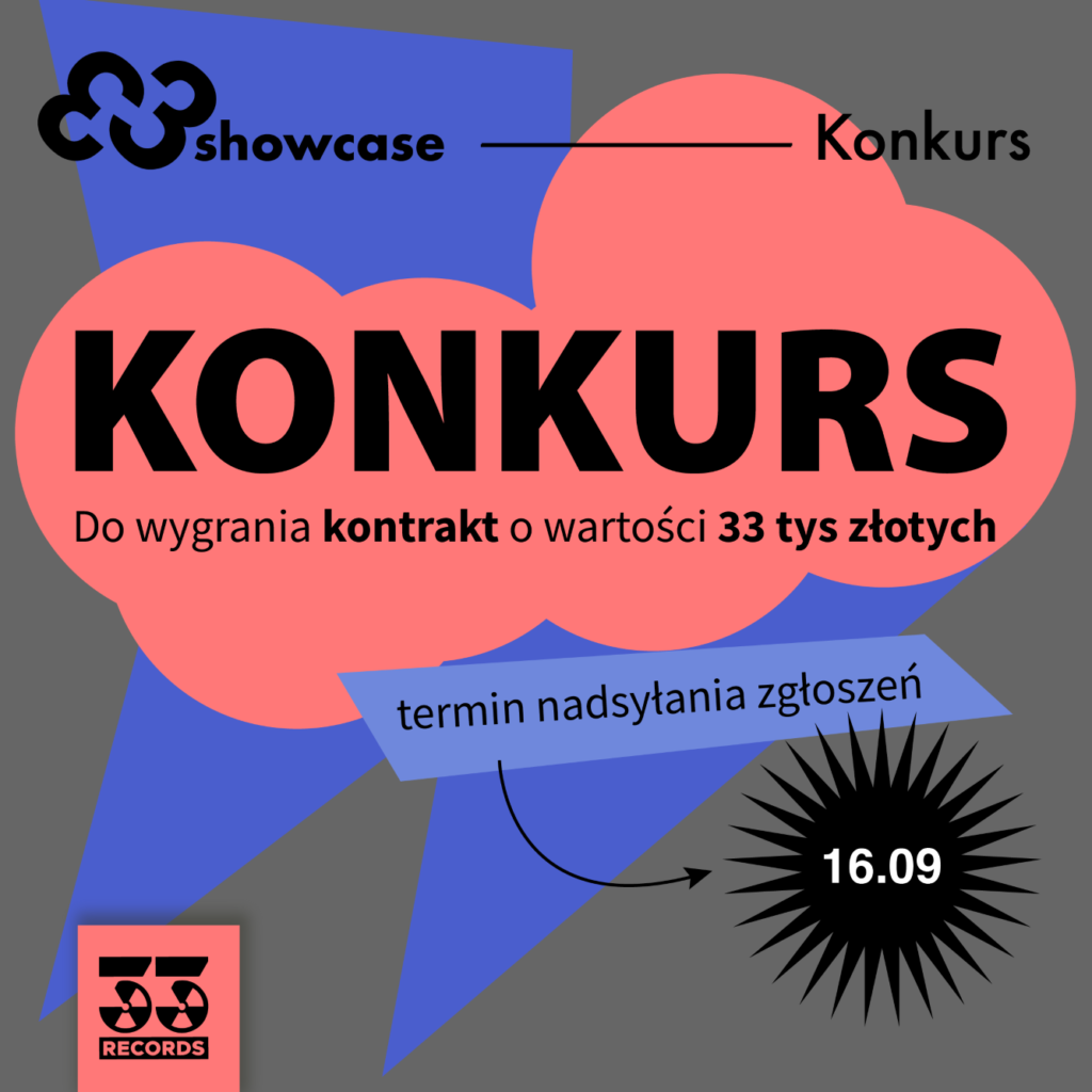 Jesteś początkującym artystą, który nie wie, jak rozpocząć muzyczną grę? Wygraj kontrakt płytowy z 33 Records!