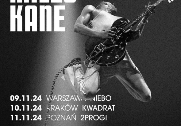 Miles Kane już w listopadzie wystąpi na 3 koncertach w Polsce: 9.11.2024 / Warszawa, Niebo 10.11.2024 / Kraków, Kwadrat 11.11.2024 / Poznań, 2 Progi Artysta zagra w konwencji One Man Band, a towarzyszyć mu będzie perkusista.