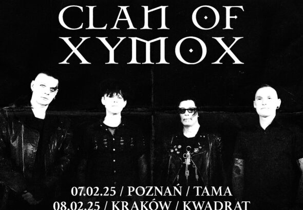 Uwielbiani w Polsce Clan of Xymox ogłaszają dodatkowe show! Ze względu na ogromne zainteresowanie koncertami w Krakowie oraz Poznaniu, Clan of Xymox postanowili rozszerzyć swoją trasę o dodatkowy występ, który odbędzie się 9 lutego w warszawskim klubie Oczki.