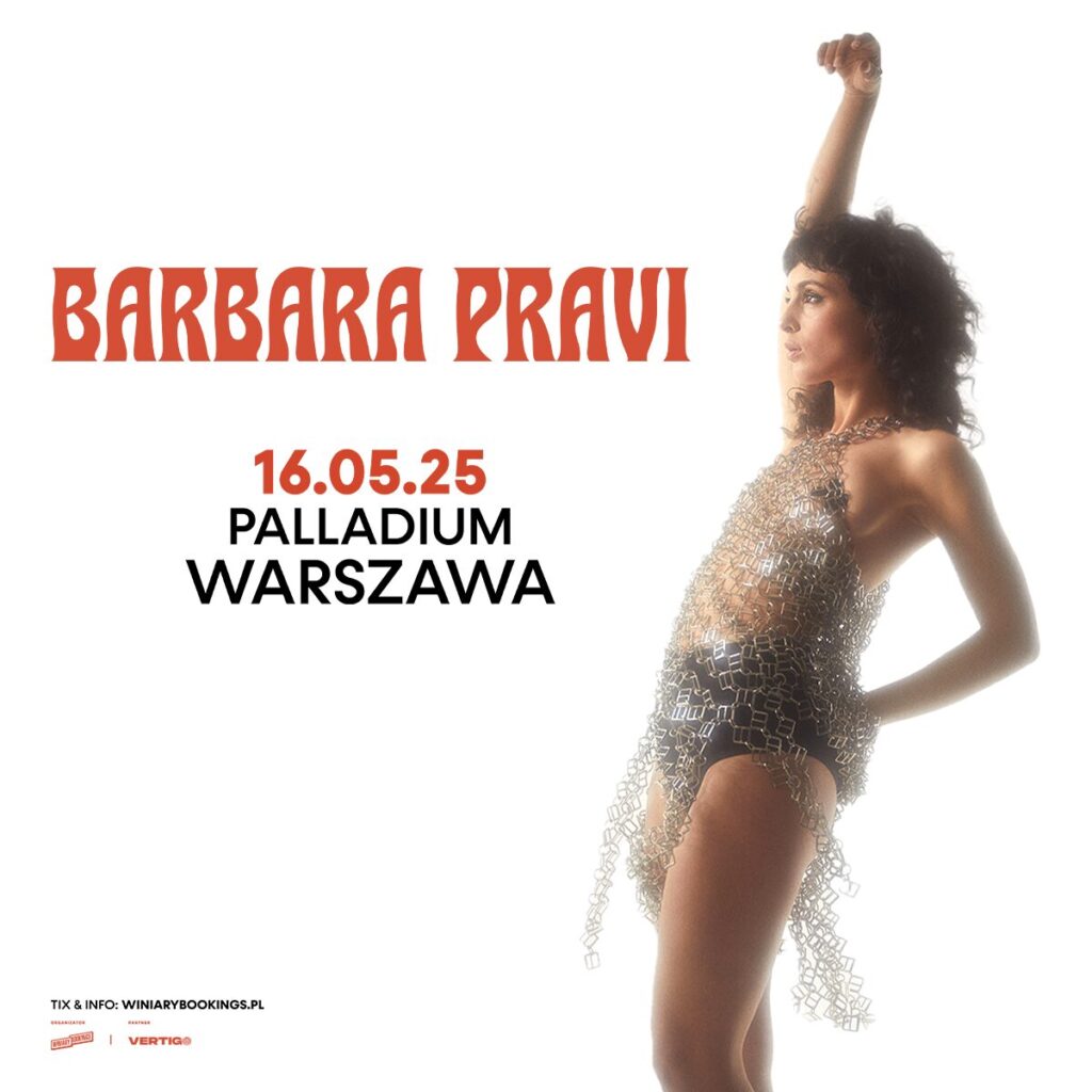 Barbara Pravi, francuska reprezentantka Eurowizji i autorka hitu "Voilà", wystąpi na żywo 16 maja w warszawskim Palladium. Przygotujcie się na niezapomniany koncert pełen emocji, energii i pasji, które łączą muzykę z wyjątkowymi przeżyciami.