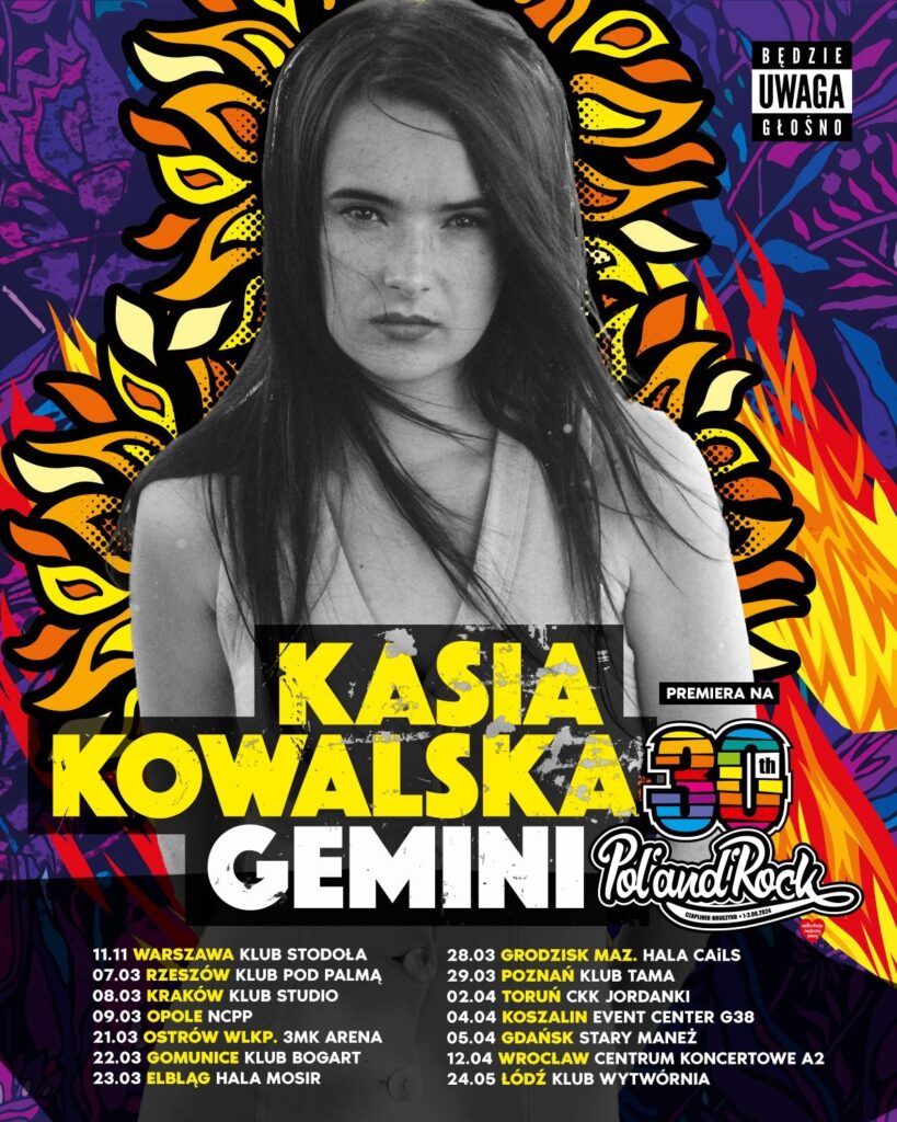 Kasia Kowalska wraca do korzeni i wydaje album "Gemini" w wersji live zarejestrowany podczas zeszłorocznego Pol'and'Rock